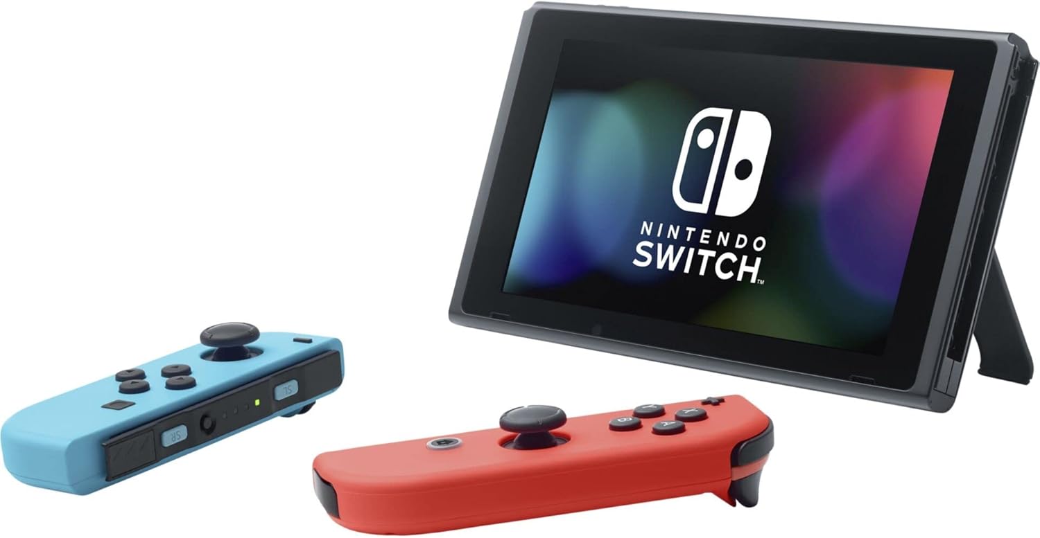 Nintendo Switch – Consola híbrida con Joy-Con azul neón y rojo neón