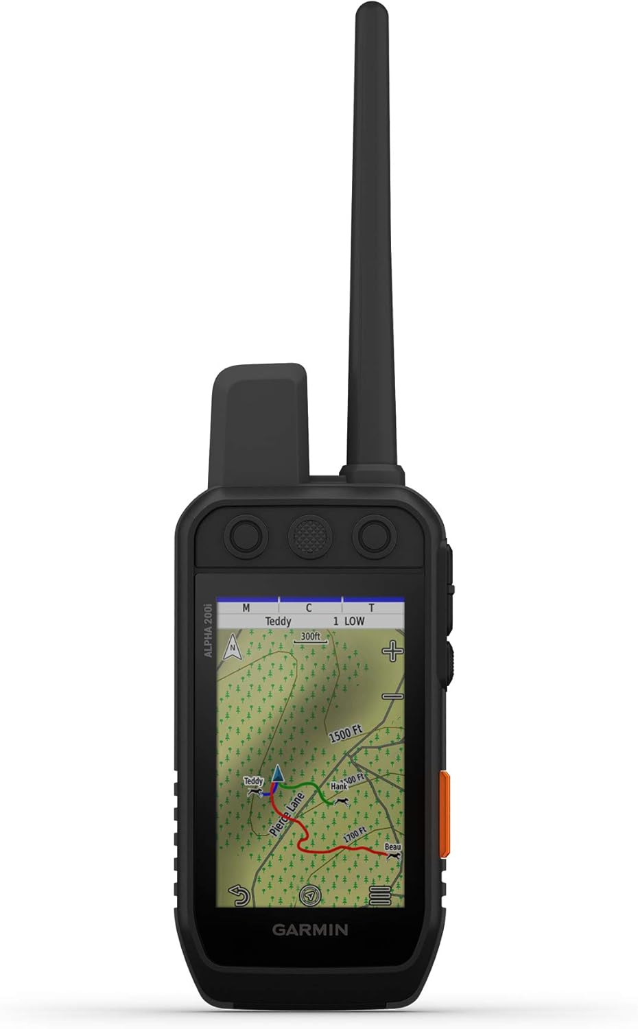 Garmin Alpha 200i 010-02230-50 – Dispositivo portátil de rastreo de perros con tecnología inReach, pantalla táctil de 3,6" legible a la luz del sol