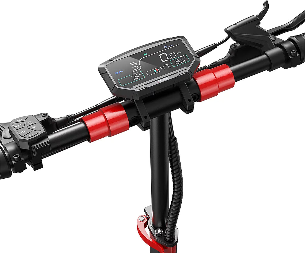 Scooter eléctrico iX8 – 2400 W (doble motor), 60 km/h, autonomía 70 km, neumáticos todoterreno de 12"