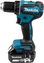 Makita DDF485RTJ – Taladro atornillador 18V LXT con kit completo y 2 baterías 5,0 Ah