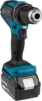 Makita DDF485RTJ – Taladro atornillador 18V LXT con kit completo y 2 baterías 5,0 Ah