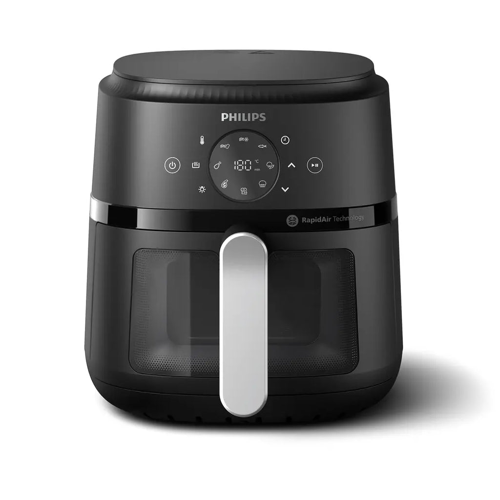 Philips Airfryer Serie 2000 Freidora de aire 13 en 1 negra, hasta 4 raciones