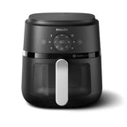 Philips Airfryer Serie 2000 Freidora de aire 13 en 1 negra, hasta 4 raciones