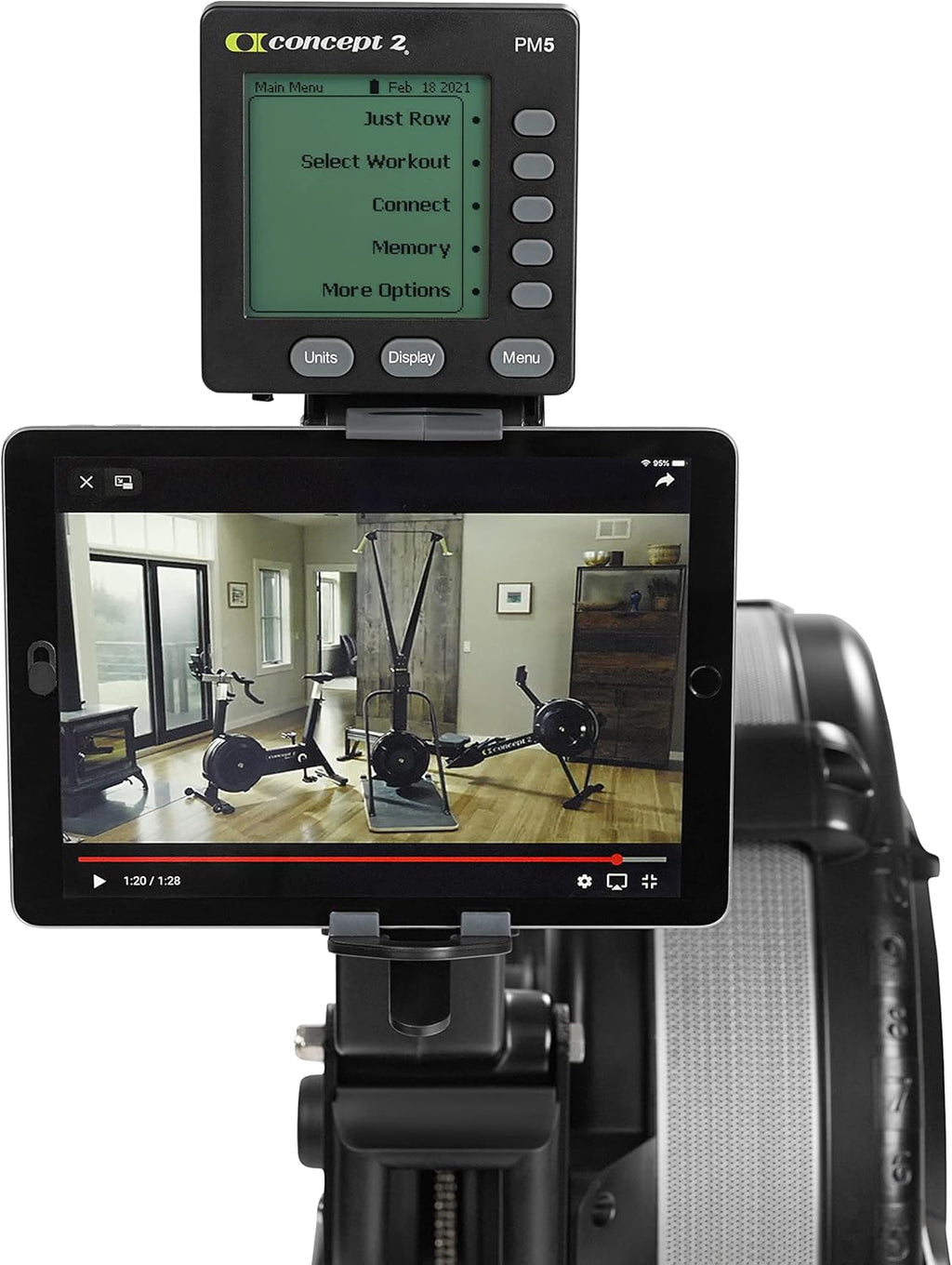 Concept2 Modelo D – Remo ergómetro profesional con monitor PM5