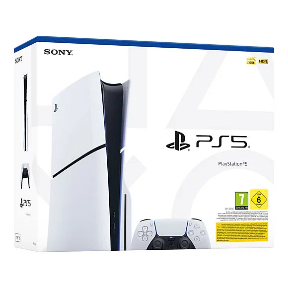 Sony PlayStation 5 (PS5) Edición Standard – Consola de nueva generación con lector Blu-ray 4K UHD y mando DualSense